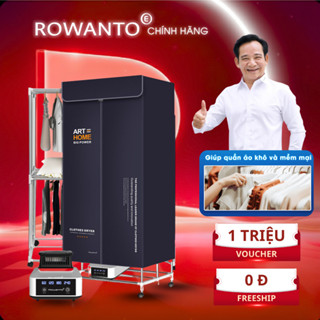  Tủ sấy quần áo siêu tốc Rowanto máy sấy quần áo Làm Thơm Là Phẳng Quần Áo Bảo Vệ Vải bảo hành 12th 
