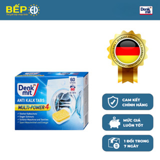   Chính Hãng  Viên Tẩy Lồng Máy Giặt Denkmit Hộp 60 Viên Nhập Khẩu Đức Loại Bỏ Mùi Hôi Và Cặn Bẩn Lâu Ngày 
