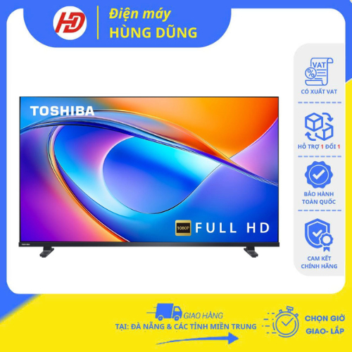 [ SHIP HOẢ TỐC 2H TẠI ĐÀ NẴNG ]Smart Tivi Toshiba Full HD 43 Inch 43E31RP- Chính hãng BH-24 tháng