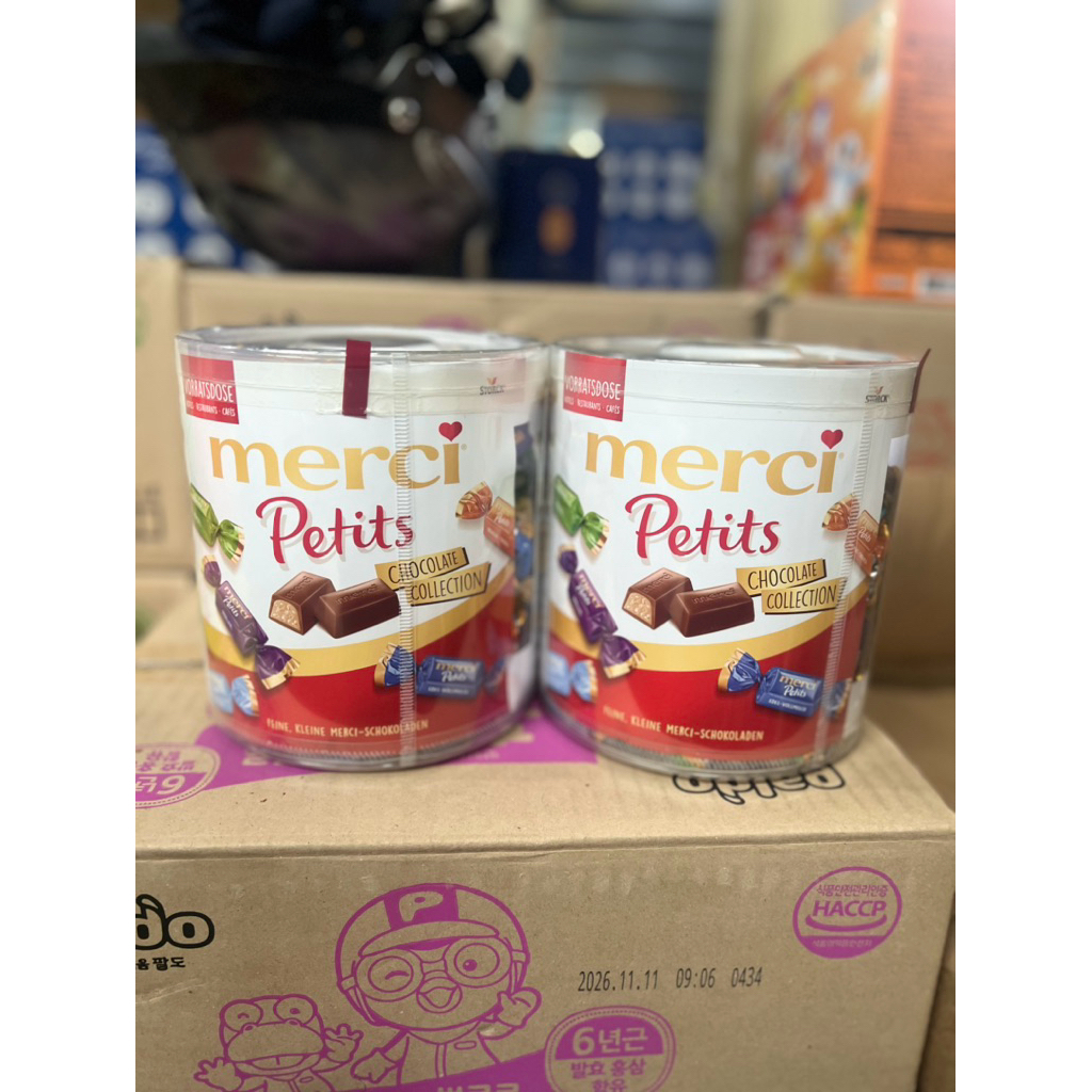 Socola Merci petit chocolate colection hộp 1 kg