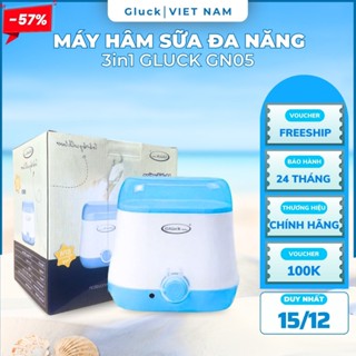  Máy Hâm Sữa Đa Năng 3in1 GLUCK GN05 - Rã Đông Sữa TIệt Trùng Bình Sữa Hâm Sữa Thức Ăn 