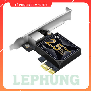 Bộ Chuyển Đổi Card Mạng TP-Link TX201 PCIe 2.5 Gigabit--Dễ lắp và cài đặt ,Tương thích Windows 11/10/Server , Linux