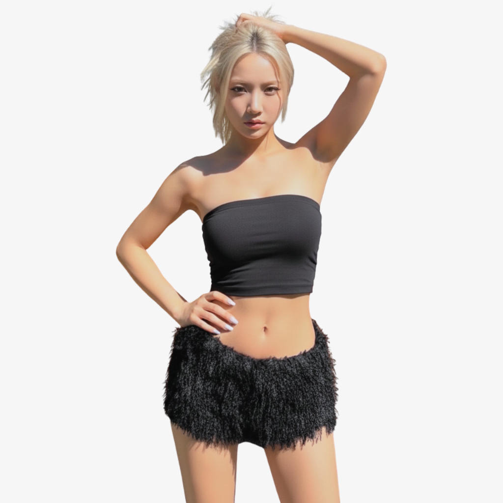 Quần Đùi Nữ Cạp Thấp Chất Lông Vũ Dáng Ngắn Ôm Vòng 3 By ChaBon CB21 | BigBuy360 - bigbuy360.vn