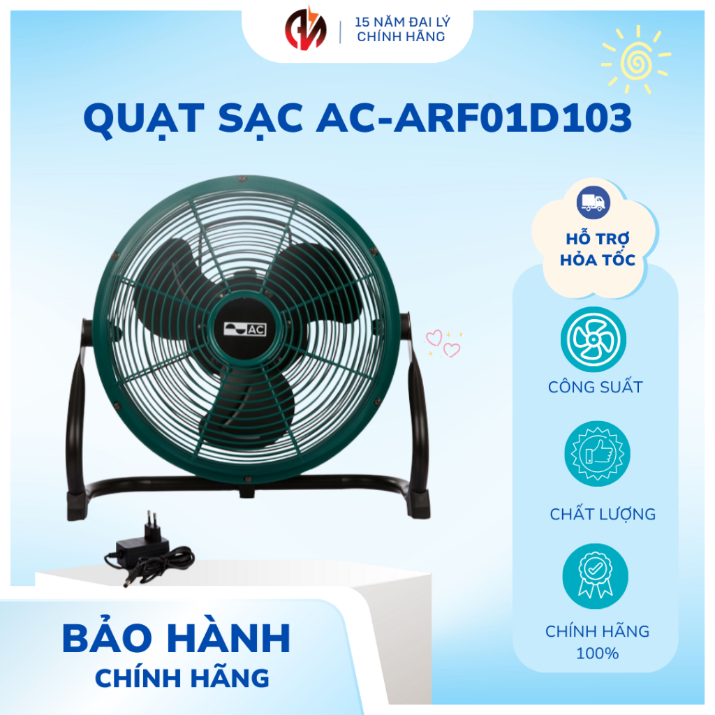 Quạt sạc AC Fan - ARF01D103