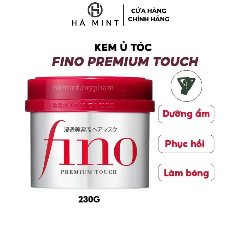 Kem ủ tóc PHỤC HỒI hư tổn Fino Premium Touch 230g, Kem ủ tóc Fino Nhật Bản