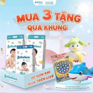   DEAL SỐC  Combo 3 Bịch Tã Bỉm Dán  Quần Bebeboo Nhật Bản chính hãng mềm mỏng thấm hut tốt đủ size cho bé 
