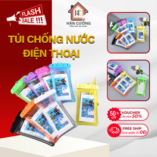 Túi Đựng Điện Thoại Đi Mưa, Đi Bơi Có Phao Chống Nước Loại Đẹp Kèm Dây Đeo