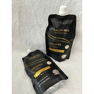 Caluober Hấp dầu tóc dạng túi Collagen Spa Hair Treatment 500ml