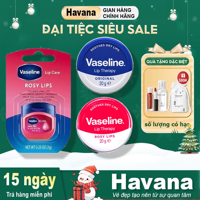 Son Dưỡng Môi Vaseline Lip Therapy 7g