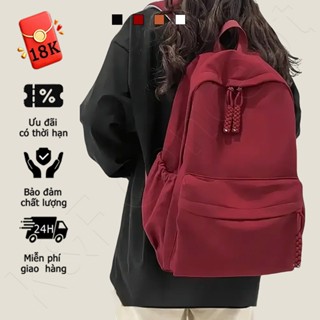  Balo đi học Ulzzang Hàn Quốc trơn basic nam nữ cặp sách đi chơi du lịch thời trang Unisex.B3365 