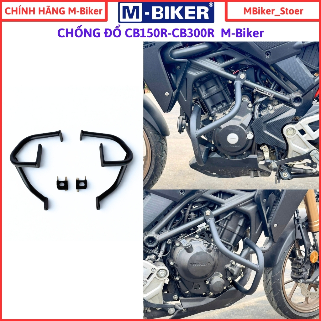 Chống đổ cb300, chống đổ cb150, Khung chống đổ cb150-300, chính hãng mbiker