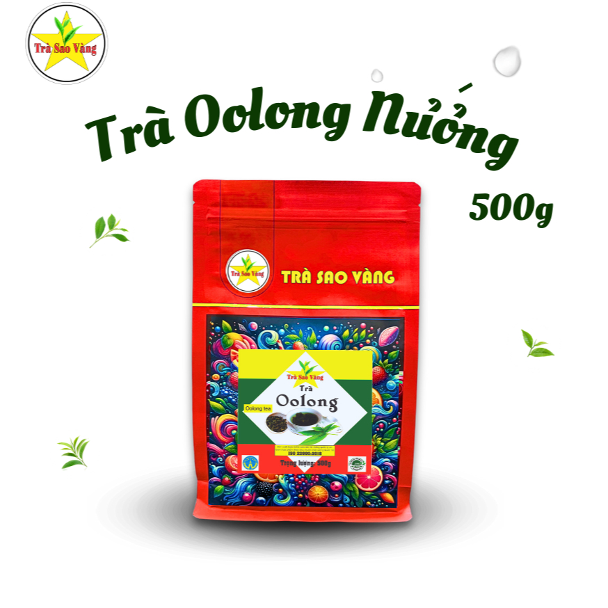 Trà OoLong Nướng Sao Vàng - 500g - Thích hợp pha chế trà sữa Oolong