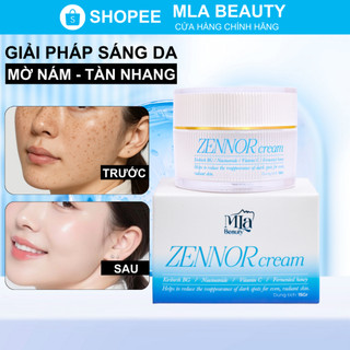  Kem Mặt Dưỡng Trắng Da Zennor Giúp Mờ Nám Tàn Nhang Đốm Nâu Đồi Mồi Mla Beauty 15g 