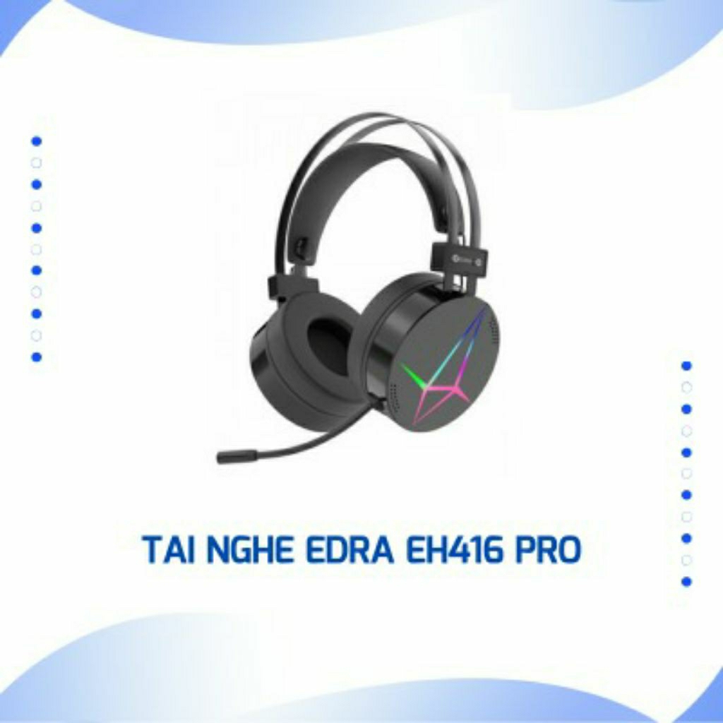 Tai nghe gaming EDRA EH416 Pro hàng new bảo hành 12 tháng.