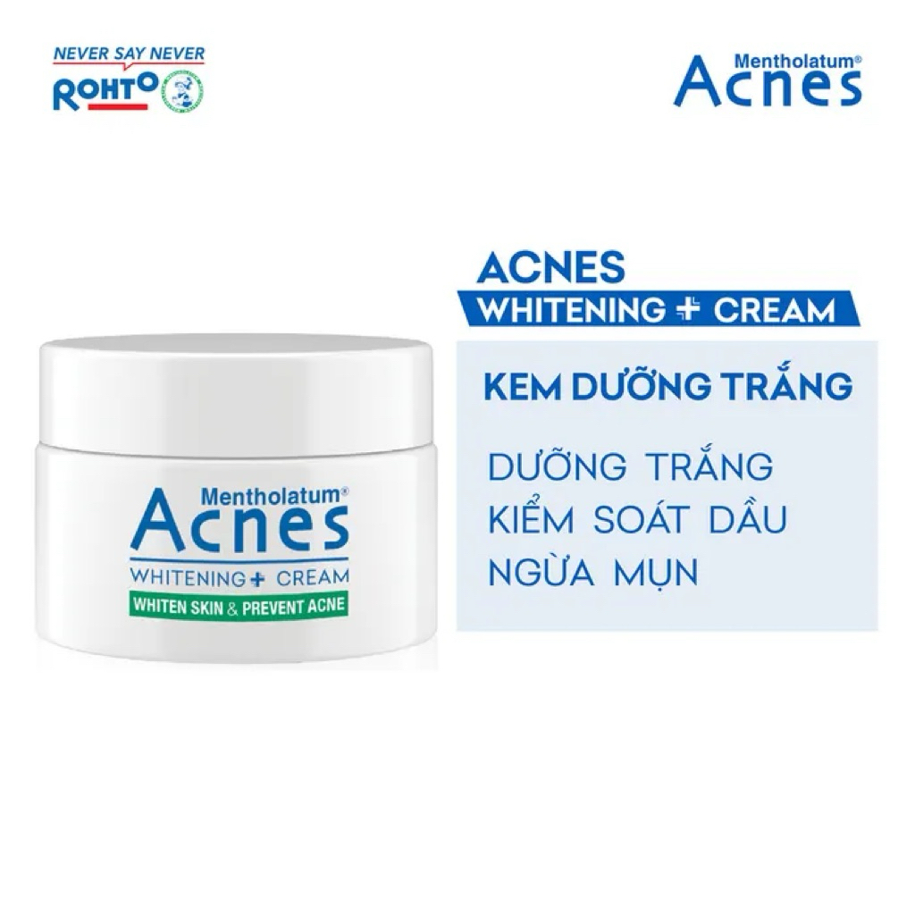 🌿 Kem dưỡng trắng da Acnes Whitening+ Cream 50g