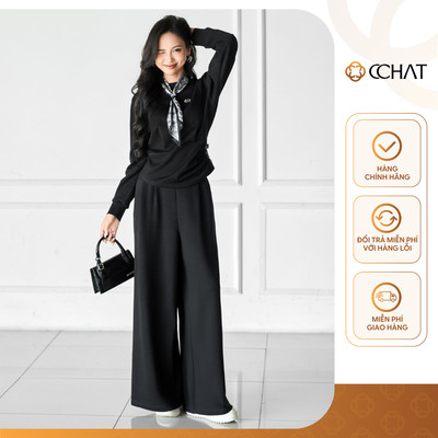 Set Đồ Nữ 𝐂𝐂𝐇𝐀𝐓 Dáng Ôm Amira Nhún Chất Liệu Mì Hàn Cao Cấp 25BDC2004ST