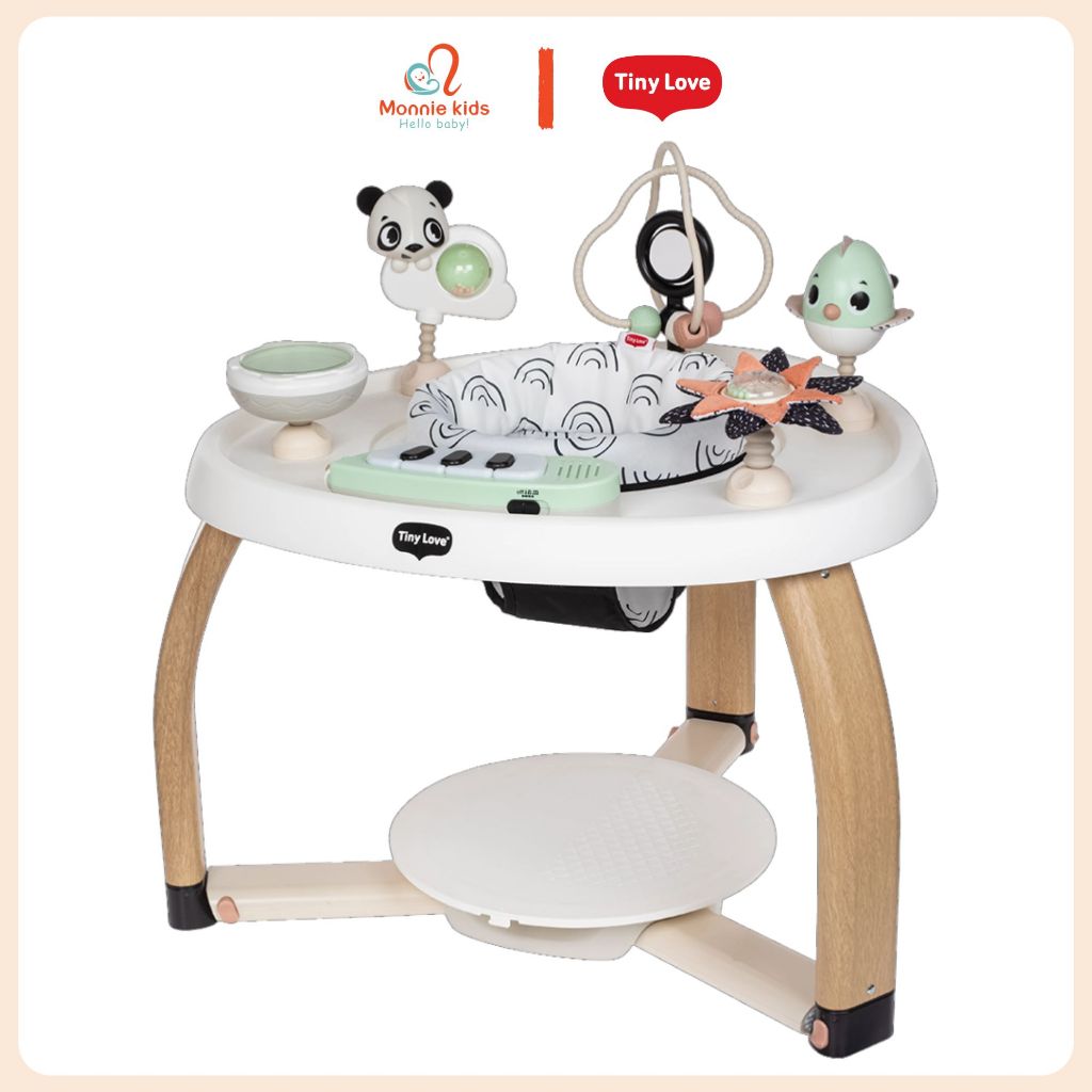 Ghế đa năng Tiny Love Stationary Activity Center cho bé 6M+, xe trẻ em tập đi đứng - Monnie Kids