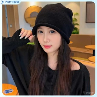  Mũ len Beanie trùm đầu phong cách Ulzzang Hàn Quốc cá tính dành cho nữ thời trang hiphop năng động phụ kiện thu đông 