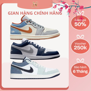   SALE Chính Hãng  Giày Jordan Air 1 Low AUTHENTIC. Giày Sneaker JD Cổ Thấp Nam Nữ. Bao Check 