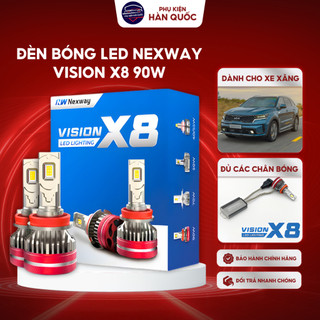 Bóng Đèn Led Nexway Vision X8 Pro Siêu Sáng 90w và có cả 70w cho xe điện- Chính hãng