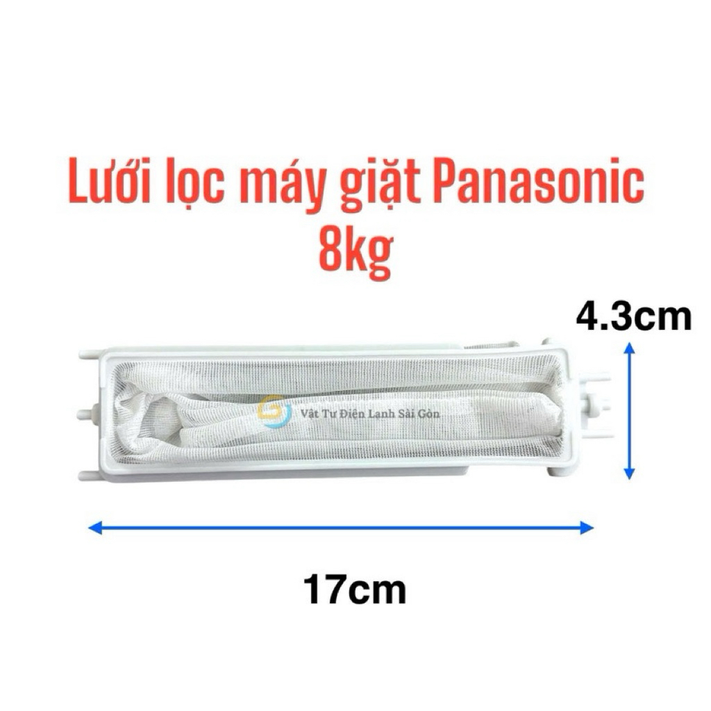 Túi lọc rác máy giặt Panasonic 8kg ba chân - Lưới lọc rác máy giặt Panasonic 8kg 3 chân