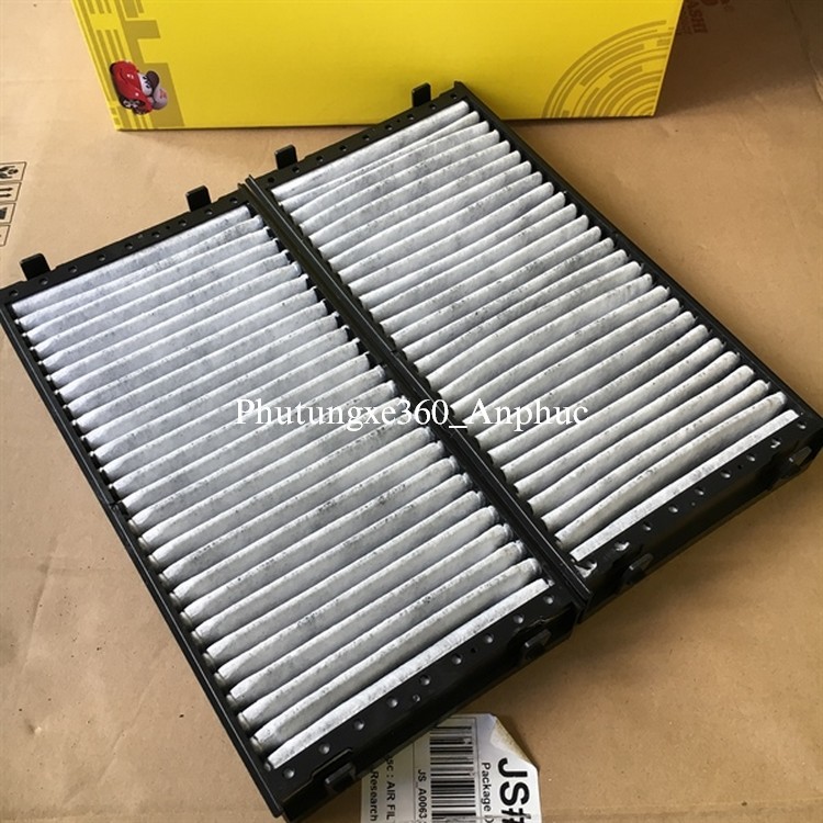 [1 CẶP] Lọc gió điều hòa cao cấp BMW X5 3.0L 2007-2018...JS Asakashi AC0154CSET |BMW 64119248294