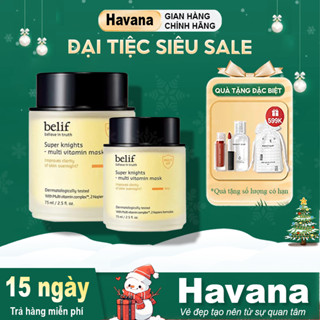 Mặt Nạ Ngủ Belif Multi Beyond Vitamin Mask Dưỡng Sáng, Cấp Ẩm Chuyên Sâu Da 75ml