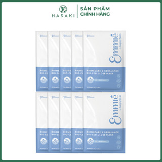   DAILY  Combo 10 Mặt Nạ Sinh Học Emmié by Happy Skin Phục Hồi Da 25g Hasaki Sản Phẩm Chính Hãng 
