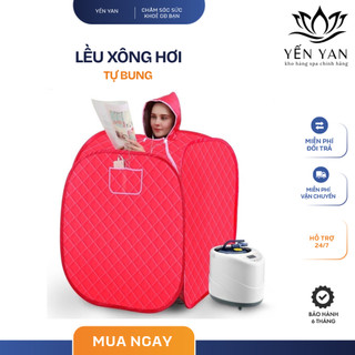 Lều Xông Hơi Tự Bung Loại 1 Khung Thép Chống Gỉ Sét Kích Thước 92x78x78cm (Giao màu ngẫu nhiên)