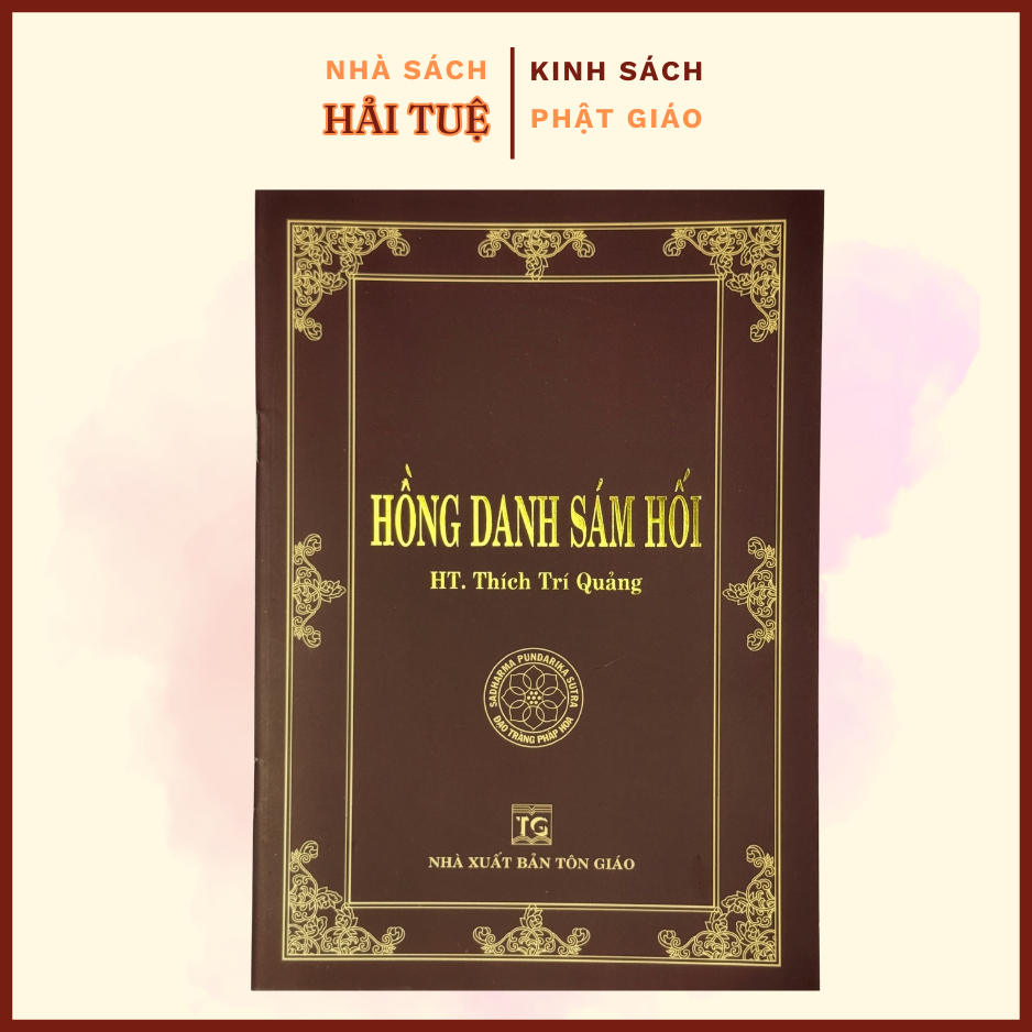 Sách - Hồng Danh Sám Hối - HT. Thích Trí Quảng