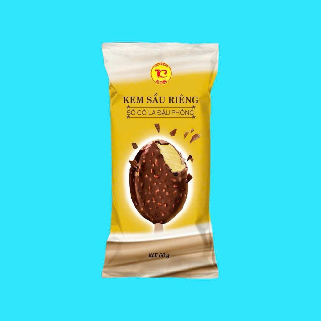 Kem Socola Sầu Riêng Vỏ Giòn