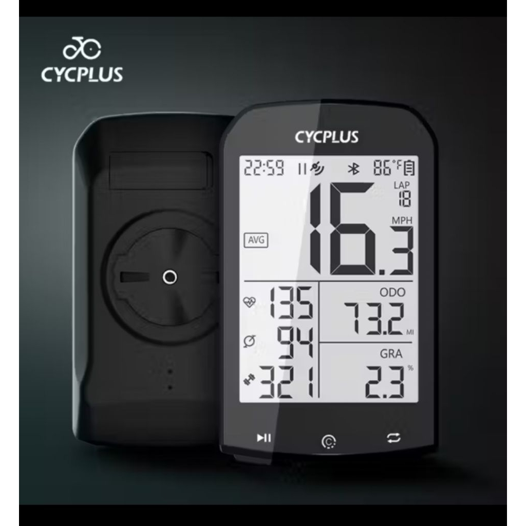 Đồng Hồ Tốc Độ Xe Đạp GPS CYCPLUS M1