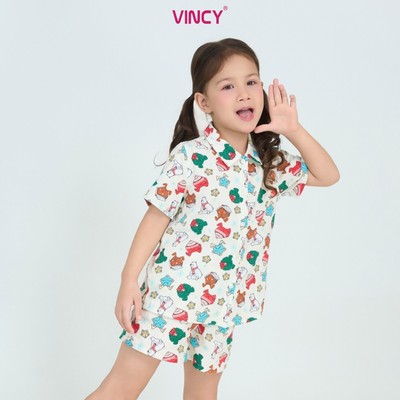 KSK01S5K01-BỘ SHORT KATE VỚI THIẾT KẾ CỔ SƠ MI MANG LẠI SỰ XINH XẮN VÀ THOẢI MÁI CHO BÉ GÁI