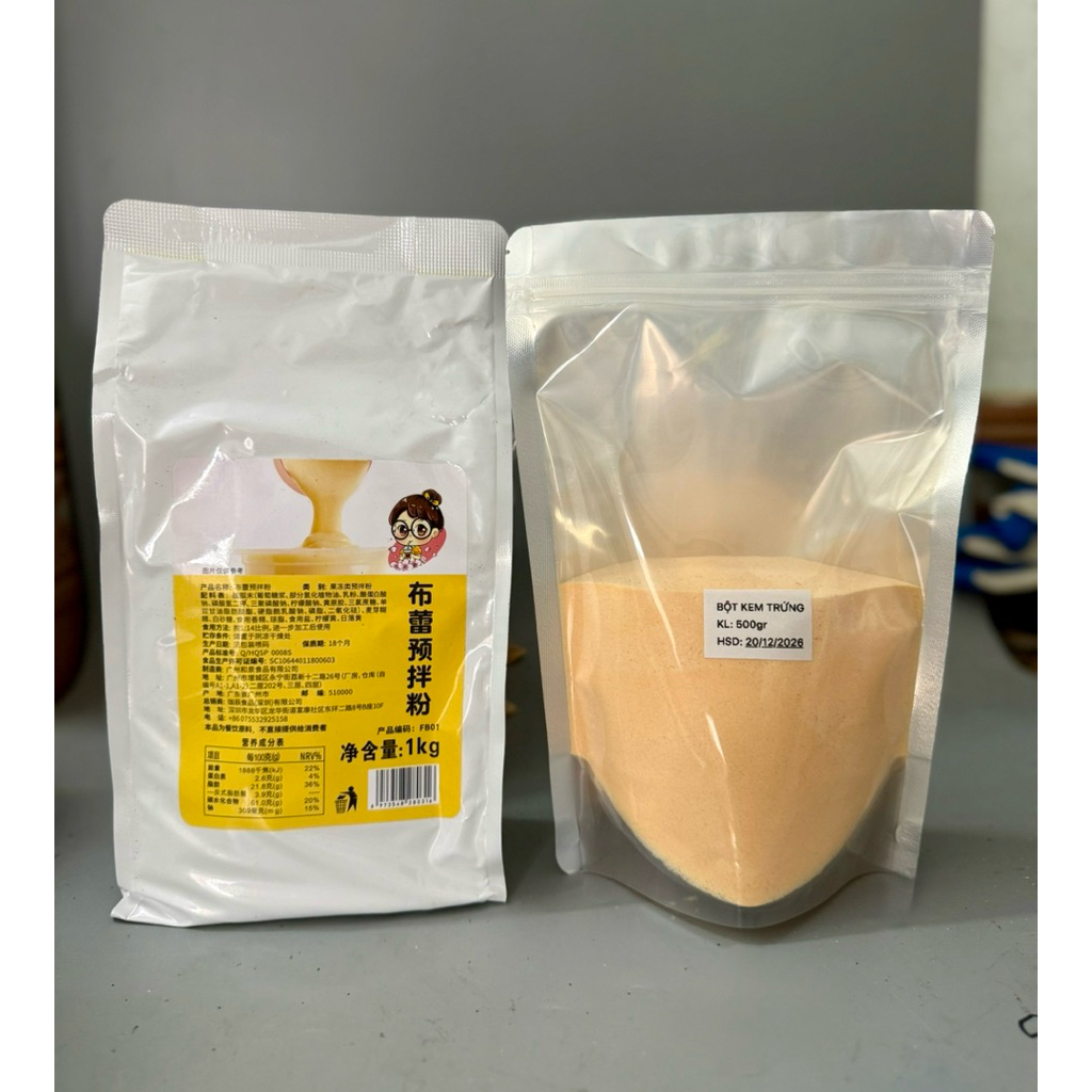 Bột Kem Trứng Cô Gái (Có Tách Lẻ)