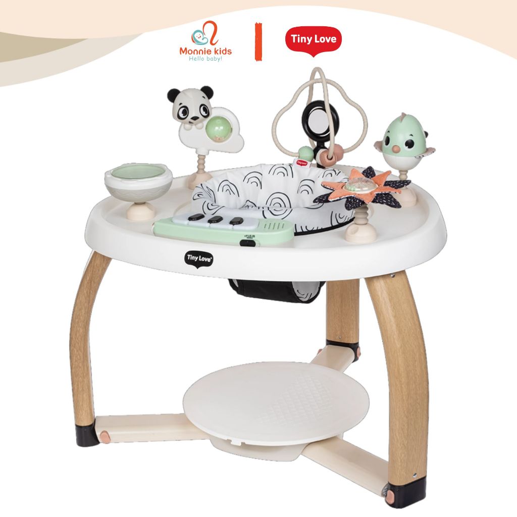 Ghế đa năng Tiny Love Stationary Activity Center cho bé 6M+, xe trẻ em tập đi đứng - Monnie Kids