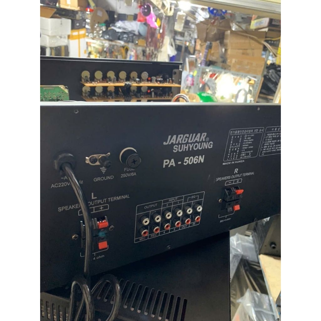 Ampli Karaoke PA-506N 16 sò 4 kênh