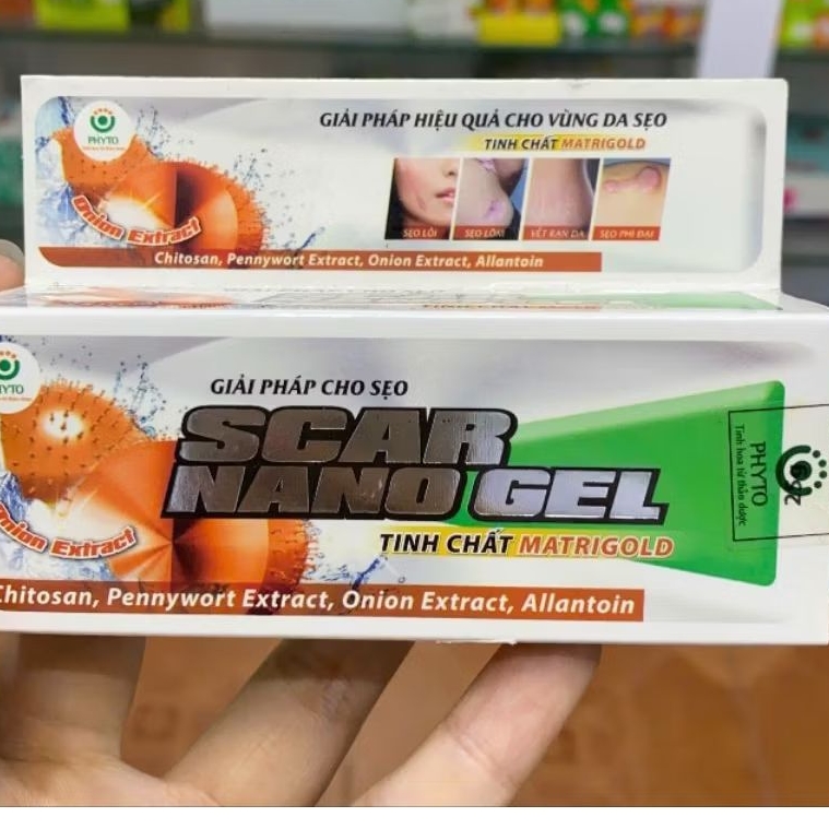 Giải pháp cho sẹo SCAR NANO Gel tuýp 25g [ Tặng 10 cái khẩu trang ]