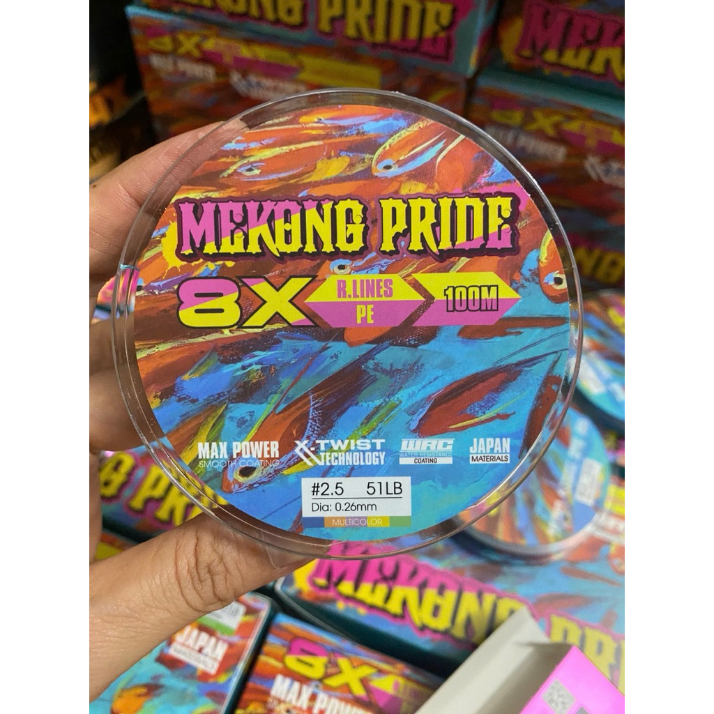 Dây Pe (dù) Mekong 8x