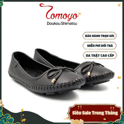 SIÊU SALE 8.8-Giày Búp Bê Nữ Đính Nơ Tomoyo TMW32201
