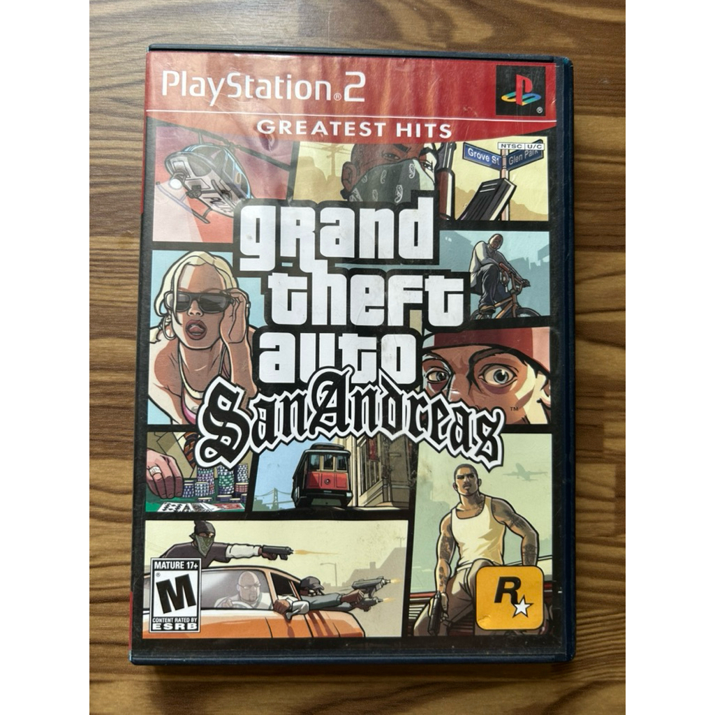 GTA San Andreas Game PS2 chính hãng