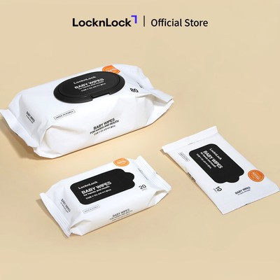 Khăn giấy ướt cho bé dùng cho tay và miệng Lock&Lock Baby Wipes for hands and mouth