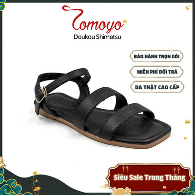 SIÊU SALE 8.8-Sandal Nữ Quai Ngang Da Microfiber TMW32601