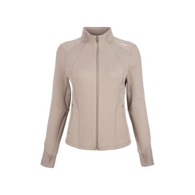 Áo Khoác Nỉ Không Mũ Thể Thao Nữ Li-Ning Tập luyện/Training AWDVL68-1V