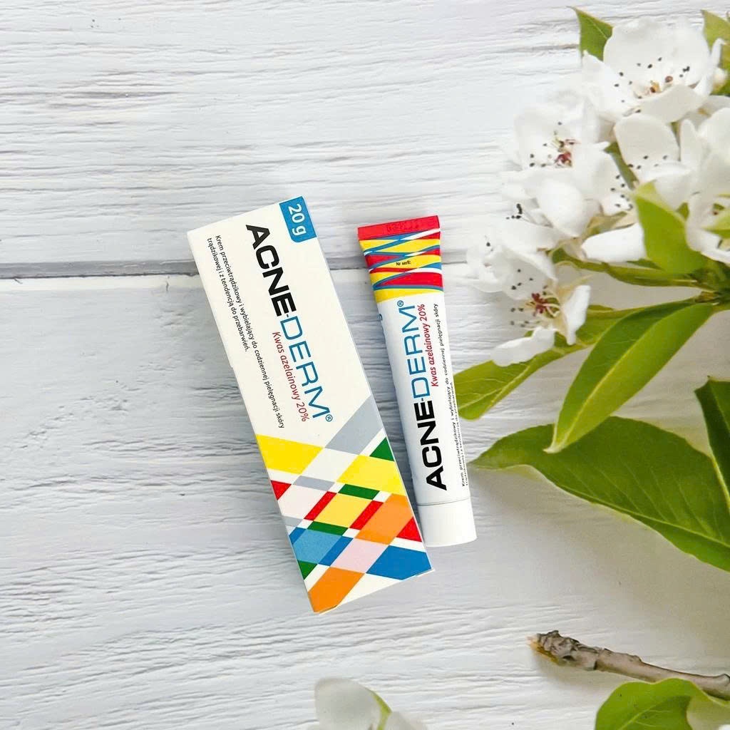 Kem giảm mụn, mờ thâm Acne Derm Azelainowy 20%