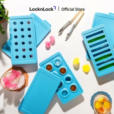 Khay làm đá LocknLock silicone ice tray