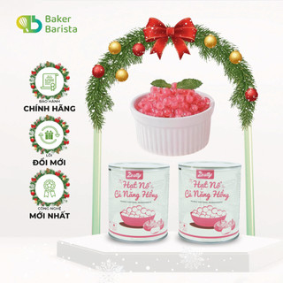  Hạt Nổ Củ Năng ZESTTY  Hồng Trắng  850g Giòn Dai Làm Topping Trà Sữa Nguyên Liệu Pha Chế 