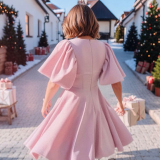 Đầm babydoll tùng bầu tròn 3 màu, váy dạo phố du lịch (kèm hình thật)