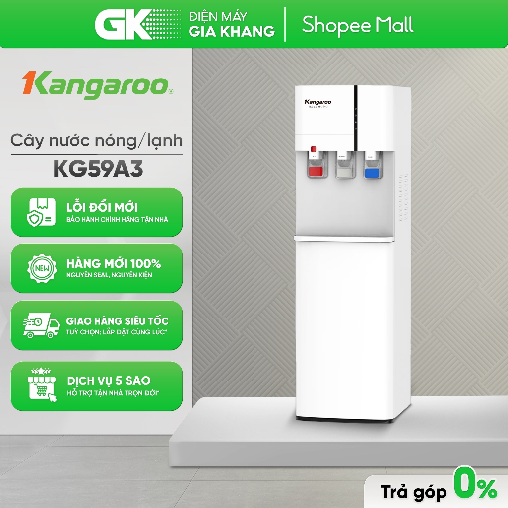 KG59A3 - Máy Làm Nóng Lạnh Nước Uống KANGAROO - 3 Chế Độ - [Toàn Quốc]