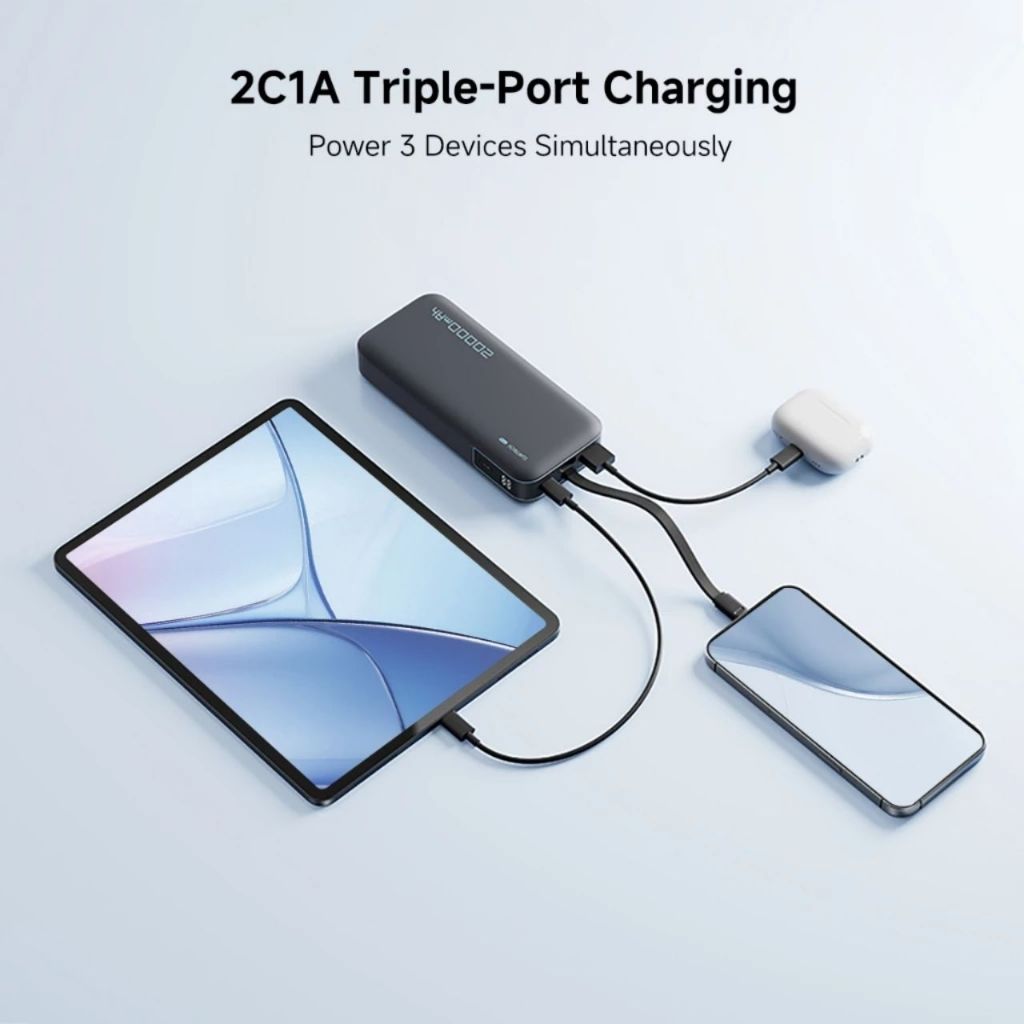 Sạc Cuktech CP24 20KmAh 40w 2C+1A Cáp Tích Hợp LPB200N - Bảo Hành 18 Tháng | BigBuy360 - bigbuy360.vn