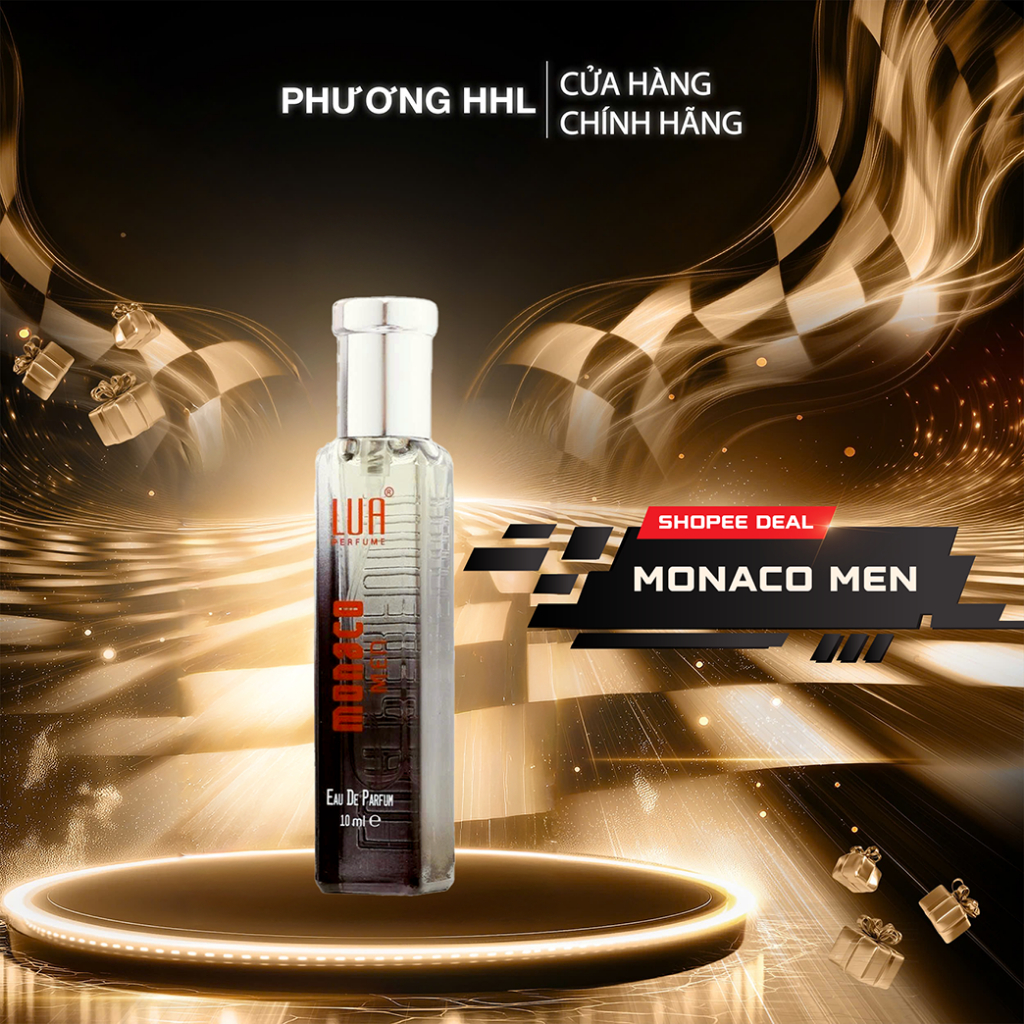 Nước Hoa Nam Mini Chính Hãng Monaco Men 10ml Hương Thơm Sang Trọng, Quý Tộc - LUA Perfume